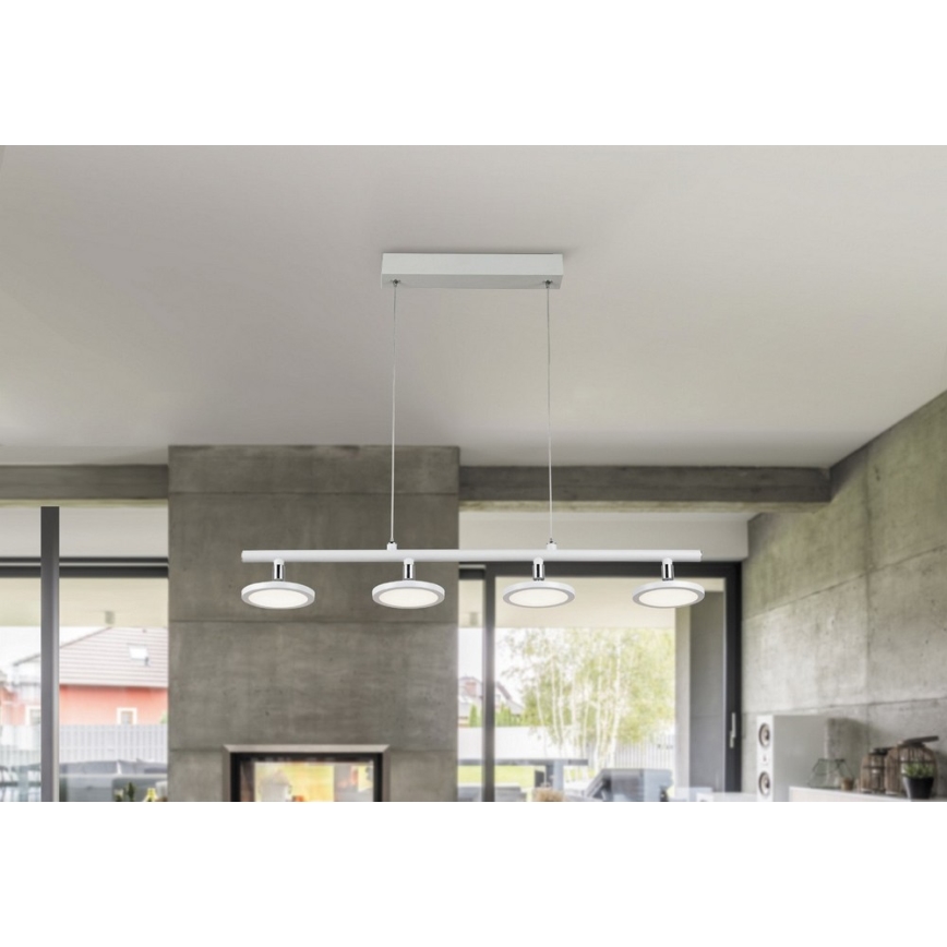 Rabalux 2716 - Lustre LED ELSA 4xLED/6W/230V blanc