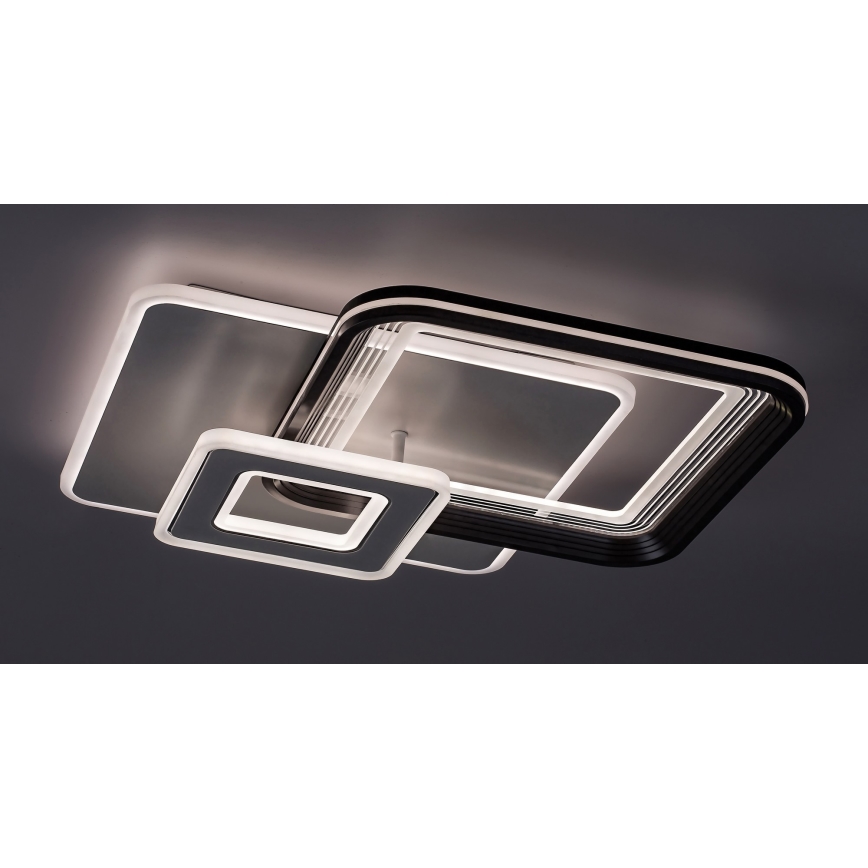 Rabalux - Plafonnier LED dimmable en saillie LED/48W/230V 3000K/4000K/6000K + télécommande 49,5x49,5 cm