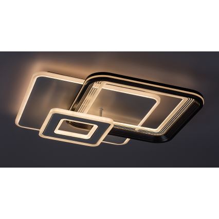 Rabalux - Plafonnier LED dimmable en saillie LED/48W/230V 3000K/4000K/6000K + télécommande 49,5x49,5 cm