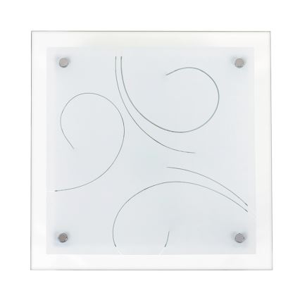 Rabalux - Plafonnier LED 12W/230V, blanc, 30 x 30 cm