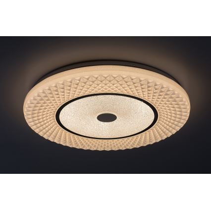 Rabalux - Plafonnier LED à intensité variable 72W/230V 3000-6500K avec télécommande Ø 48 cm