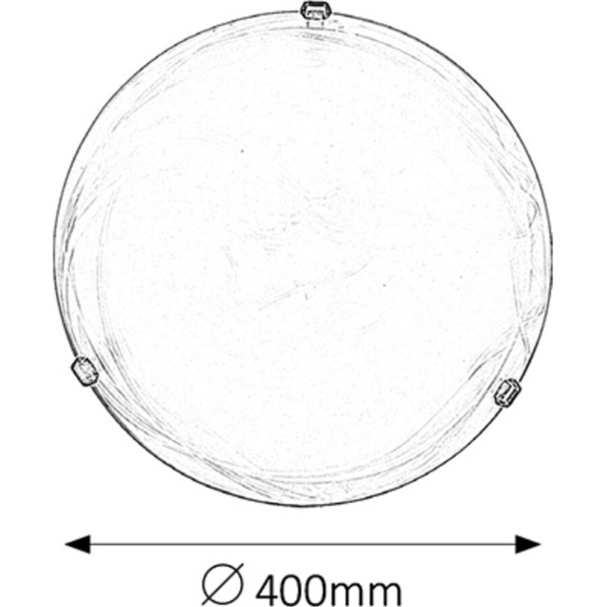 Rabalux - Plafonnier 2xE27/60W/230V verre d'albâtre