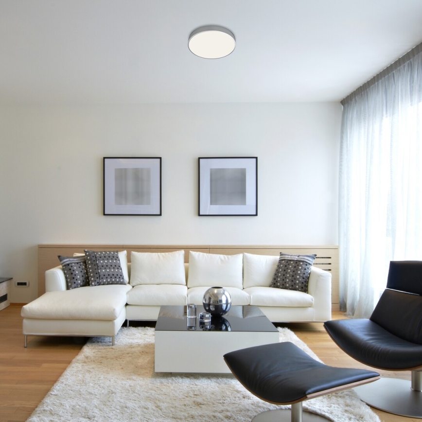 Rabalux - Plafonnier LED LED/36W/230V Ø 40 cm argenté