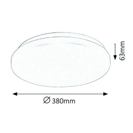 Rabalux - Plafonnier LED/32W/230V