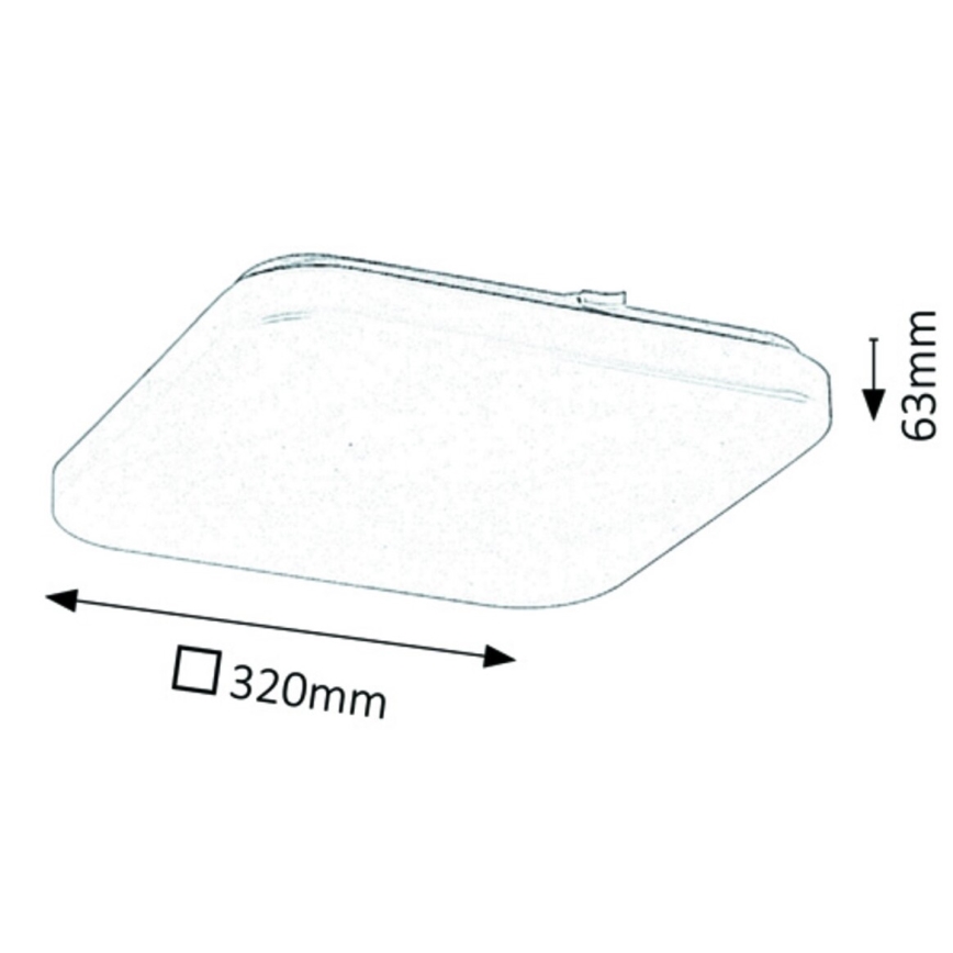 Rabalux - Plafonnier LED LED/32W/230V