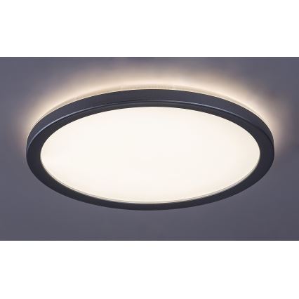 Rabalux - Plafonnier LED pour salle de bains, 15 W/230 V, IP44, Ø 28 cm