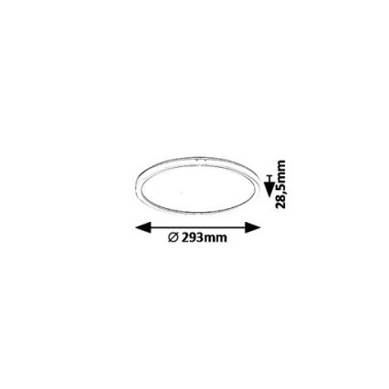 Plafonnier LED LED/18W/230V