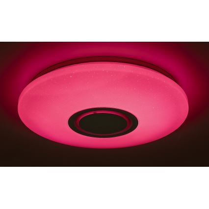 Rabalux - Plafonnier à intensité variable RGB RODION LED/24W/230V Wi-Fi + télécommande Wi-fi