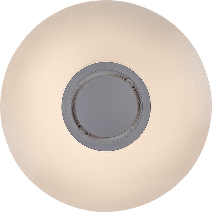 Rabalux - Plafonnier LED RGB dimmable avec haut-parleur, 24 W/230 V, Wi‑Fi Tuya + télécommande, Ø 40 cm