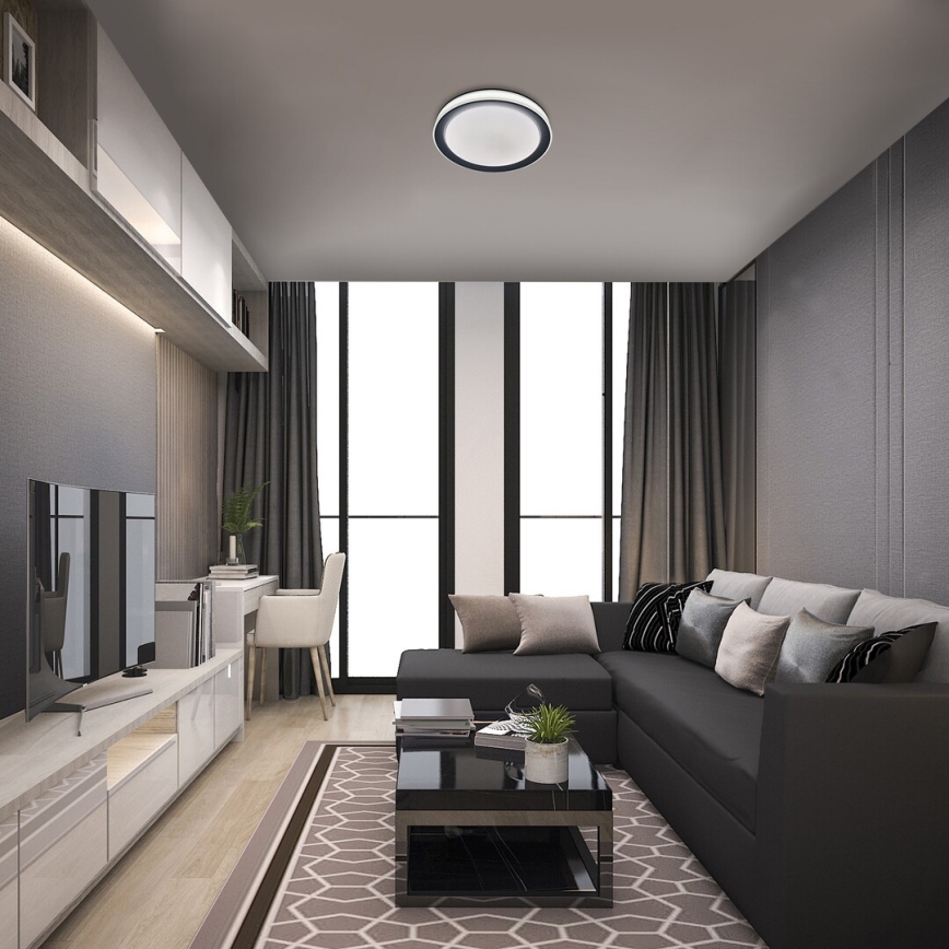 Rabalux - Plafonnier à intensité variable RGB LED/40W/230V 2700-6500K Wi-Fi Tuya  + Télécommande