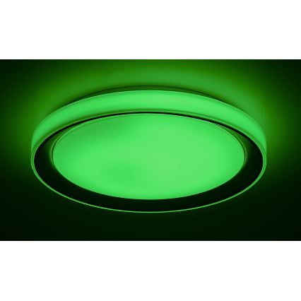 Rabalux - Plafonnier à intensité variable RGB LED/40W/230V 2700-6500K Wi-Fi Tuya  + Télécommande