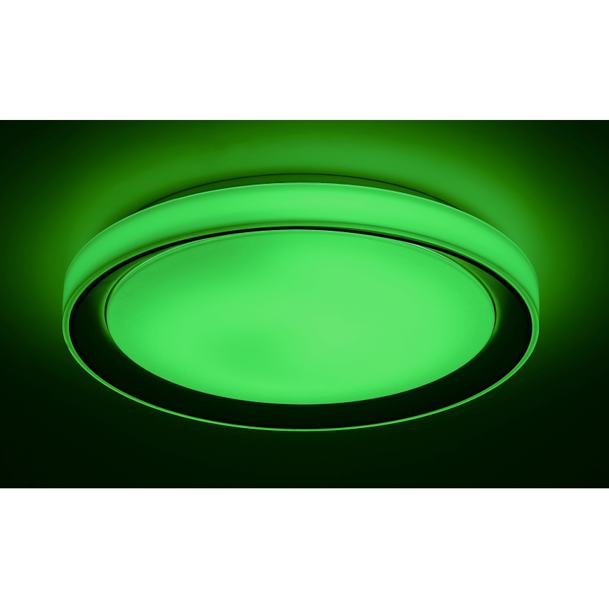 Rabalux - Plafonnier à intensité variable RGB LED/40W/230V 2700-6500K Wi-Fi Tuya  + Télécommande