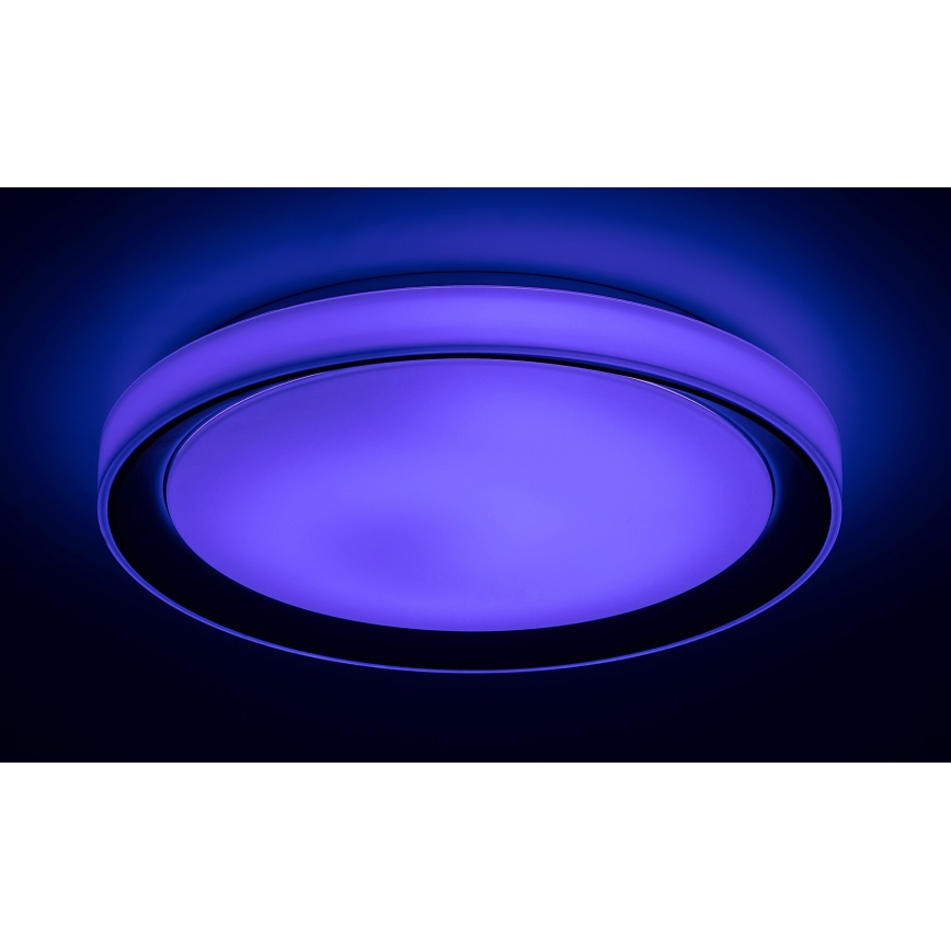Rabalux - Plafonnier à intensité variable RGB LED/40W/230V 2700-6500K Wi-Fi Tuya  + Télécommande