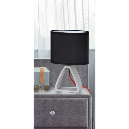 Rabalux - Lampe de table 1xE14/40W/230V noir
