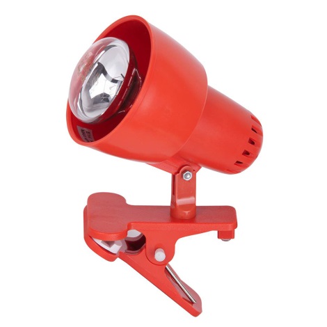 Rabalux 4358 - Lampe à pince Clip 1xE14/40W/230V orange