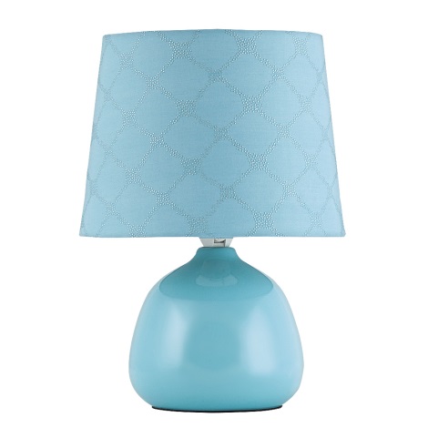 Rabalux 4382 - lampe de table ELLIE E14/40W bleu