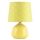 Rabalux 4383 - lampe de table ELLIE E14/40W jaune