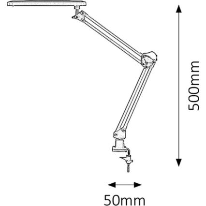 Rabalux - Lampe de table LED LED/5,6W/230V