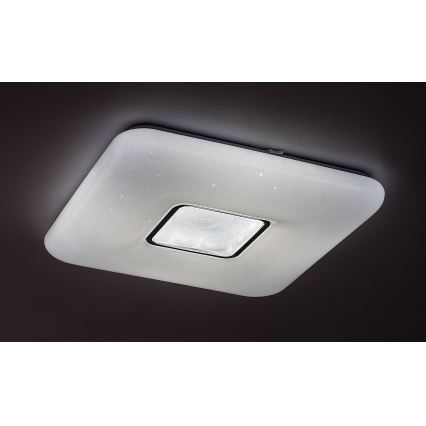 Rabalux - Plafonnier LED dimmable LED/70W/230V + télécommande 44x44 cm