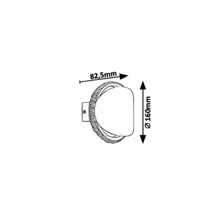 Rabalux 5049 - Applique murale LED CAPRIANA LED/6W/230V