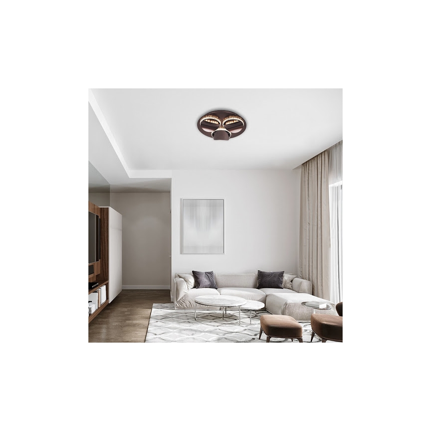 Rabalux - Plafonnier LED à intensité variable CAPRIANA LED/18W/230V Ø 38 cm