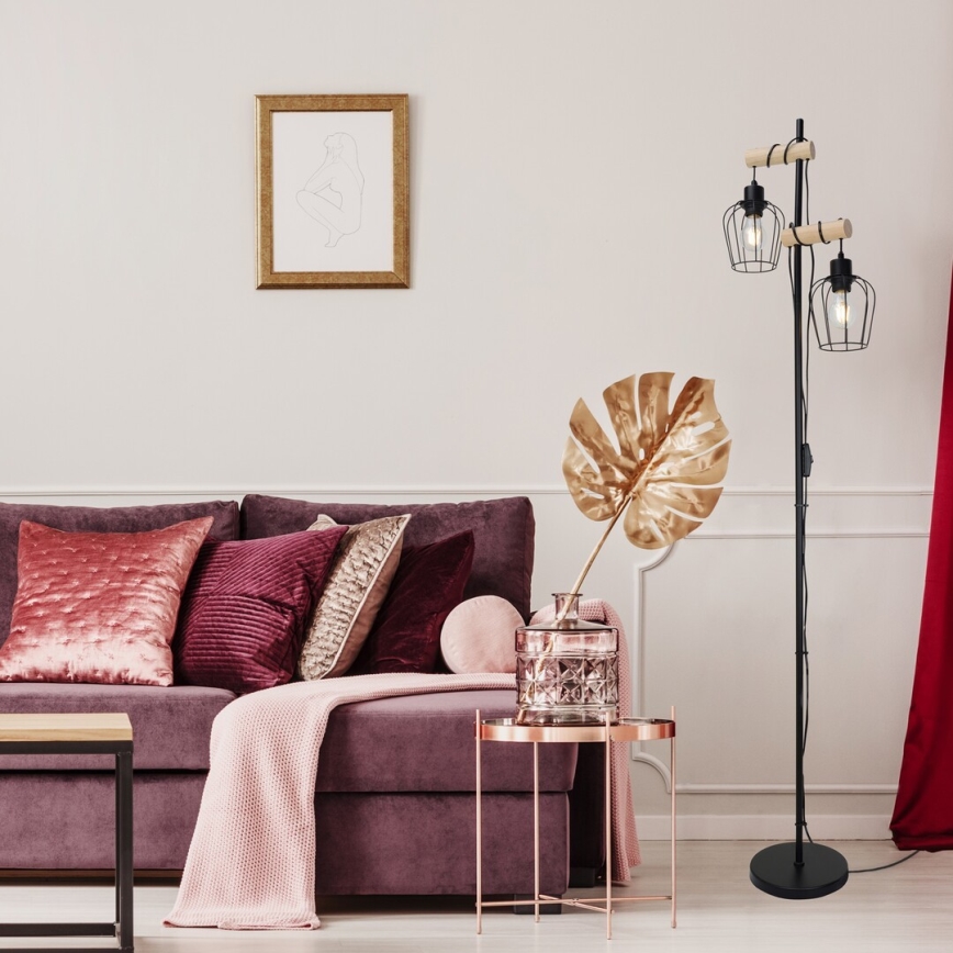 Rabalux - Lampadaire FABIAN 2xE27/40W/230V
