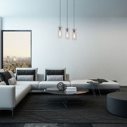 Rabalux - Suspension filaire 3xE27/40W/230V