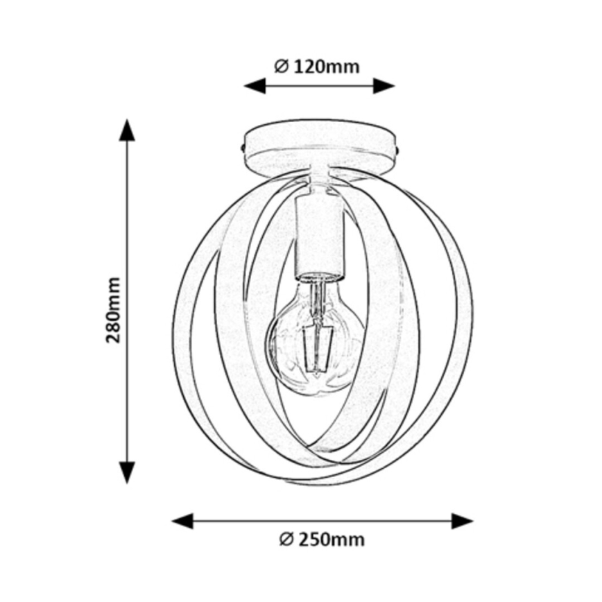 Rabalux - Lampe de table 1xE27/40W/230V