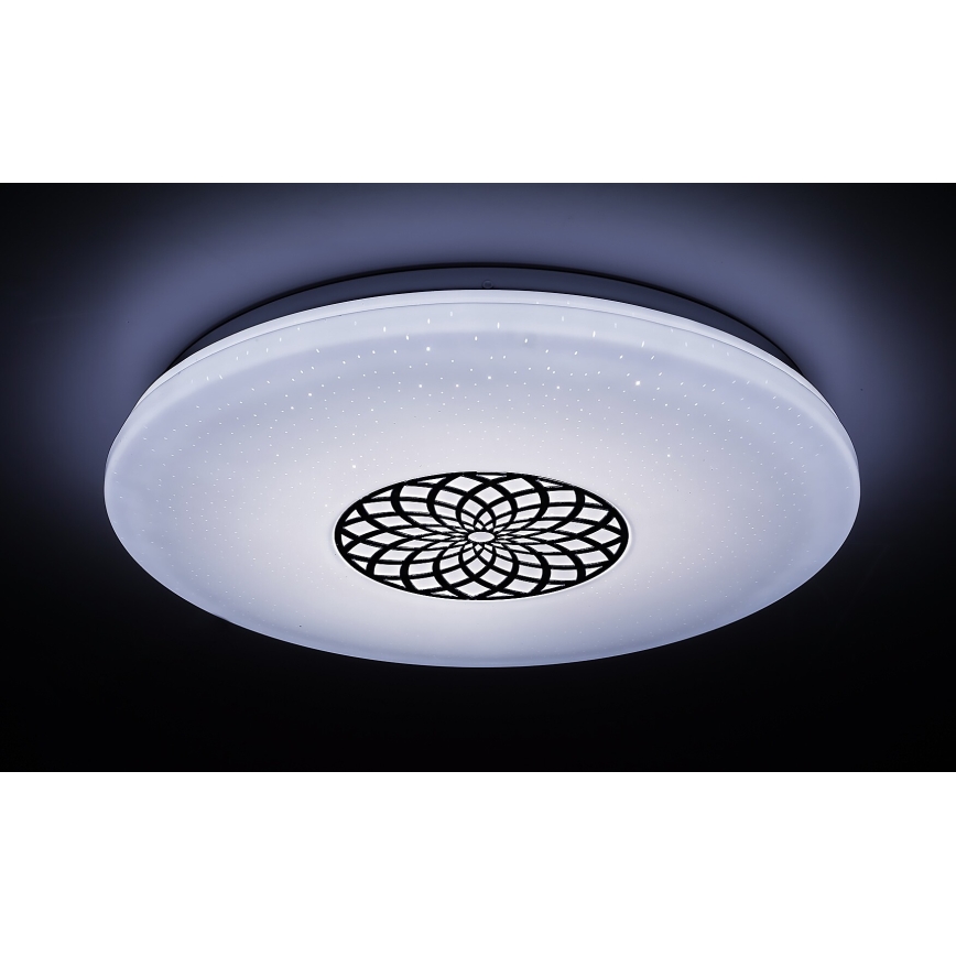 Rabalux - Plafonnier à intensité variable RGB LED/24W/230V 3000-6500K Wi-Fi Tuya d. 39,5 cm + Télécommande