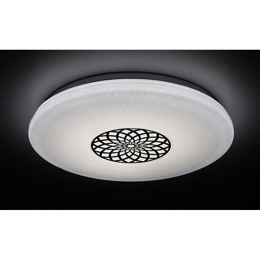 Rabalux - Plafonnier à intensité variable RGB LED/24W/230V 3000-6500K Wi-Fi Tuya d. 39,5 cm + Télécommande