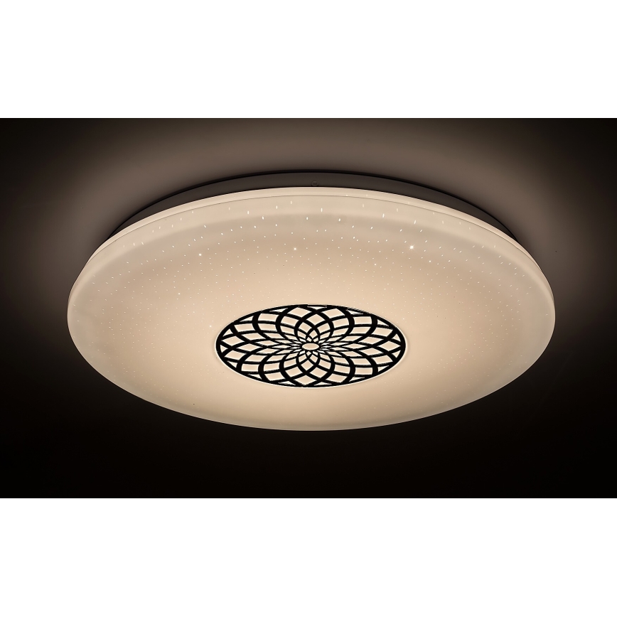 Rabalux - Plafonnier à intensité variable RGB LED/24W/230V 3000-6500K Wi-Fi Tuya d. 39,5 cm + Télécommande