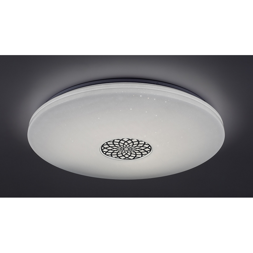 Rabalux - Plafonnier à intensité variable RGB LED/40W/230V 3000-6500K Wi-Fi Tuya d. 60 cm + Télécommande