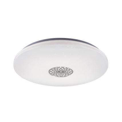 Rabalux - Plafonnier à intensité variable RGB LED/40W/230V 3000-6500K Wi-Fi Tuya d. 60 cm + Télécommande
