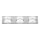 Rabalux 5491 - Applique murale LED salle de bain TONY 3xLED/5W/230V IP44