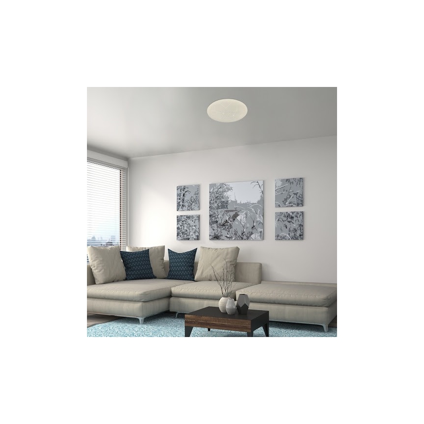 Rabalux - Plafonnier LED dimmable LED/24W/230V Wi-Fi 3000-6500K + télécommande Ø 39 cm