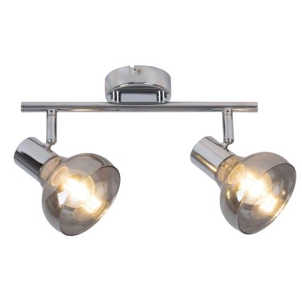 Rabalux 5556 - Spot HOLLY 2xE14/40W/230V Chrome brillant