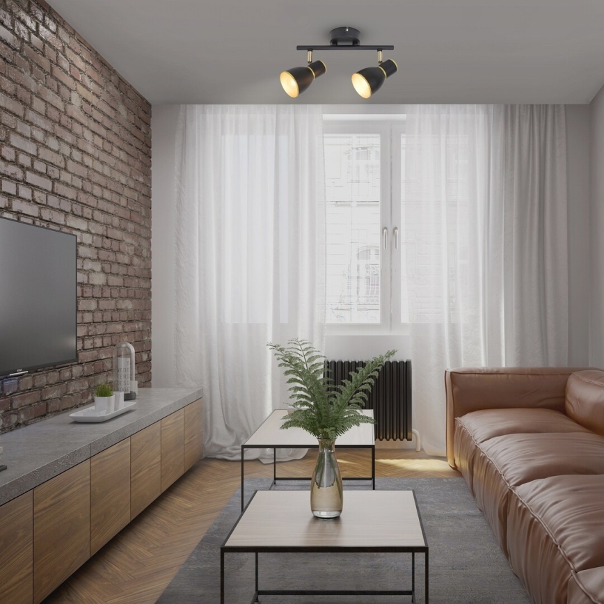 Rabalux - Spot plafond 2xE14/40W/230V