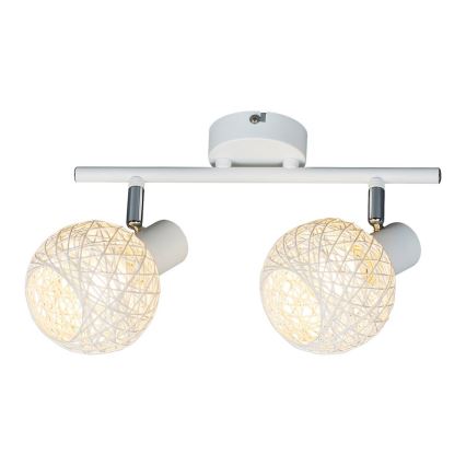 Rabalux - Spot plafond 2xE14/15W/230V