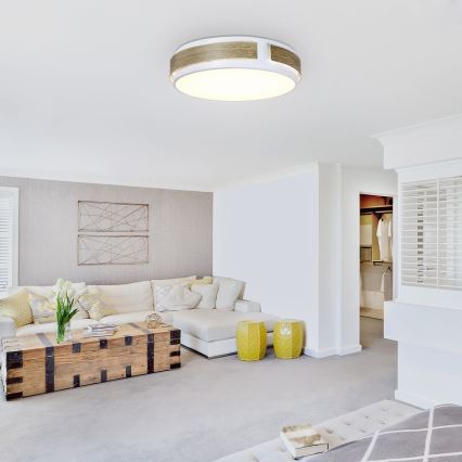 Rabalux - Plafonnier LED dimmable, 24 W, 230 V, Ø 42 cm