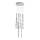 Rabalux 5766 - Lustre LED avec fil RAINA 8xLED/7,5W/230V