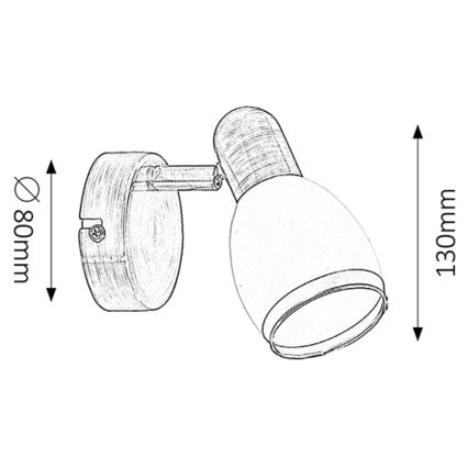 Rabalux - Spot E14/40W