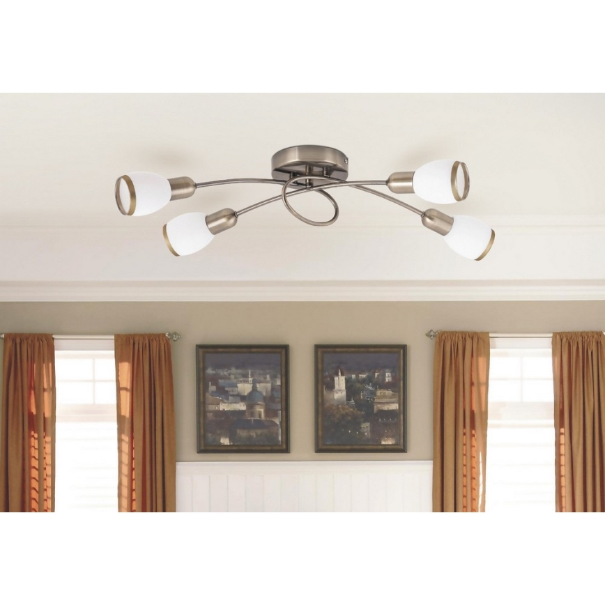 Rabalux 5973 - Plafonnier ELITE 4xE14/40W