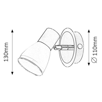 Rabalux - Spot E14/15W