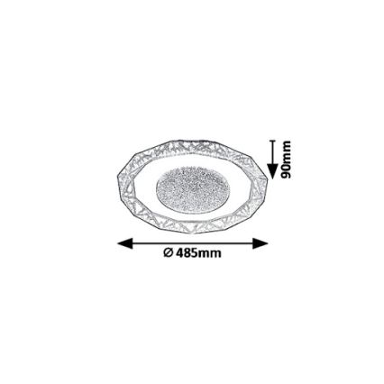 Rabalux 6294 - Plafonnier LED SIREN LED/50W/230V