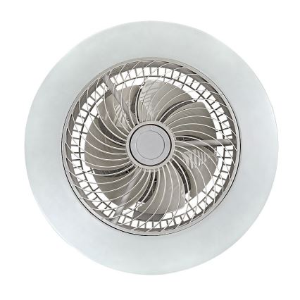 Rabalux - Plafonnier LED à intensité variable avec ventilateur DALFON LED/36W/230V 3000-6000K + télécommande