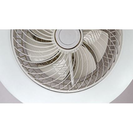 Rabalux - Plafonnier LED à intensité variable avec ventilateur DALFON LED/36W/230V 3000-6000K + télécommande