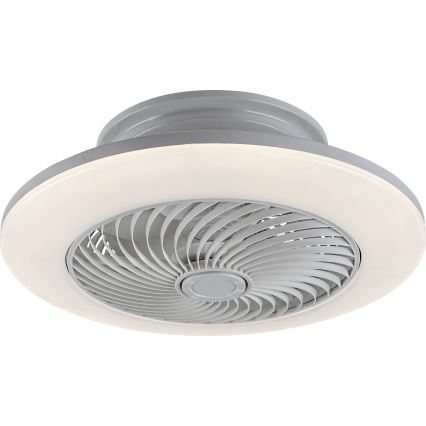 Rabalux - Plafonnier LED à intensité variable avec ventilateur DALFON LED/36W/230V 3000-6000K + télécommande