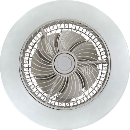 Rabalux - Plafonnier LED à intensité variable avec ventilateur DALFON LED/36W/230V 3000-6000K + télécommande