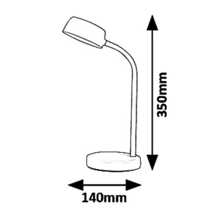 Rabalux 6779 - Lampe de table LED BERRY LED/4,5W/230V