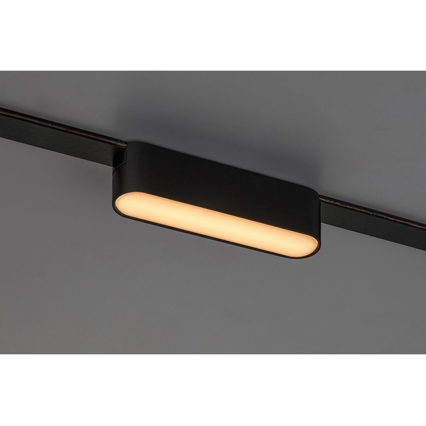 Rabalux - Plafonnier pour système de rail monophasé LED/6W/24V 3000K 11,5 cm noir